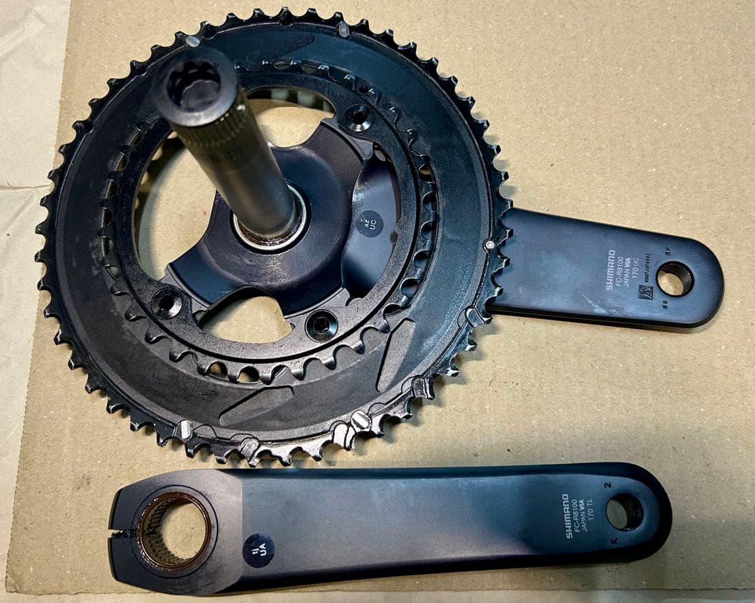 パーツ SHIMANO ULTEGRA FC-R8100 170mm 50-34T