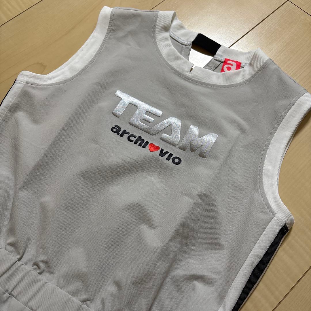 アルチビオ　archivio TEAM ワンピース　モックネックシャツ　2点