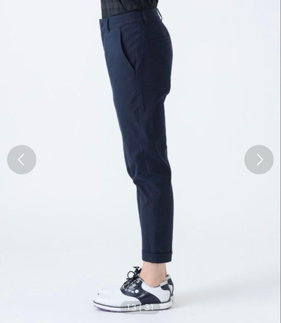 BEAMS GOLF レディースパンツ M ネイビー