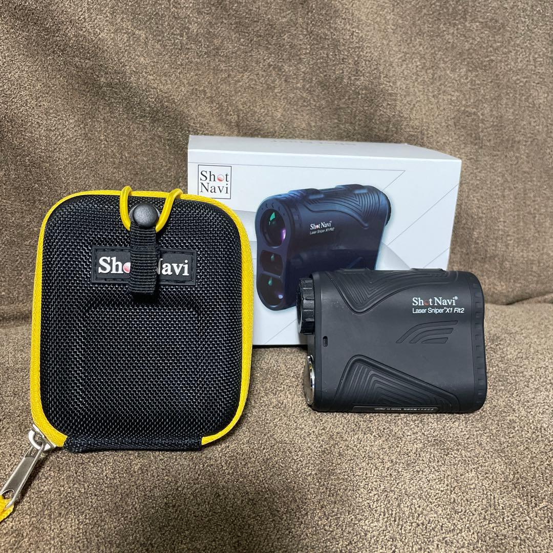 ShotNavi Laser Sniper X1 Fit2 ゴルフ　距離計