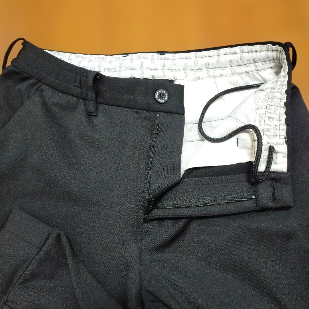 美品/USED　PING　ゴルフ　パンツ　ブラック　サイズМ