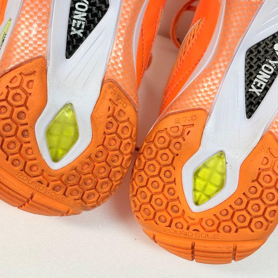 YONEX ヨネックス パワークッション65Z桃田賢斗モデル　オレンジ　27.0