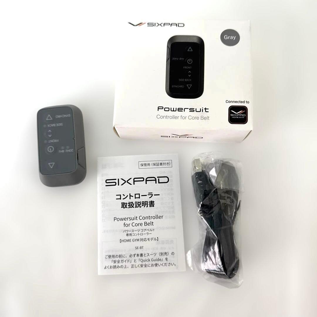 【美品】Sサイズ　シックスパット　パワースーツコアベルト、コントローラ付