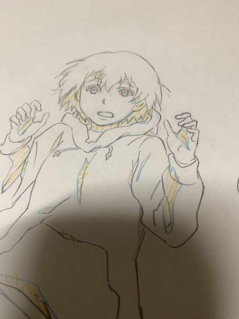 ノイタミナ　残響のテロル　絵コンテ　直筆