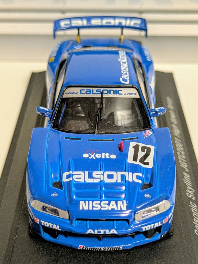 レア CALSONIC SKYLINE '01 High down Force