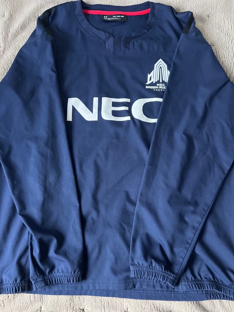 NEC 3XLグリーンロケッツ ラグビー