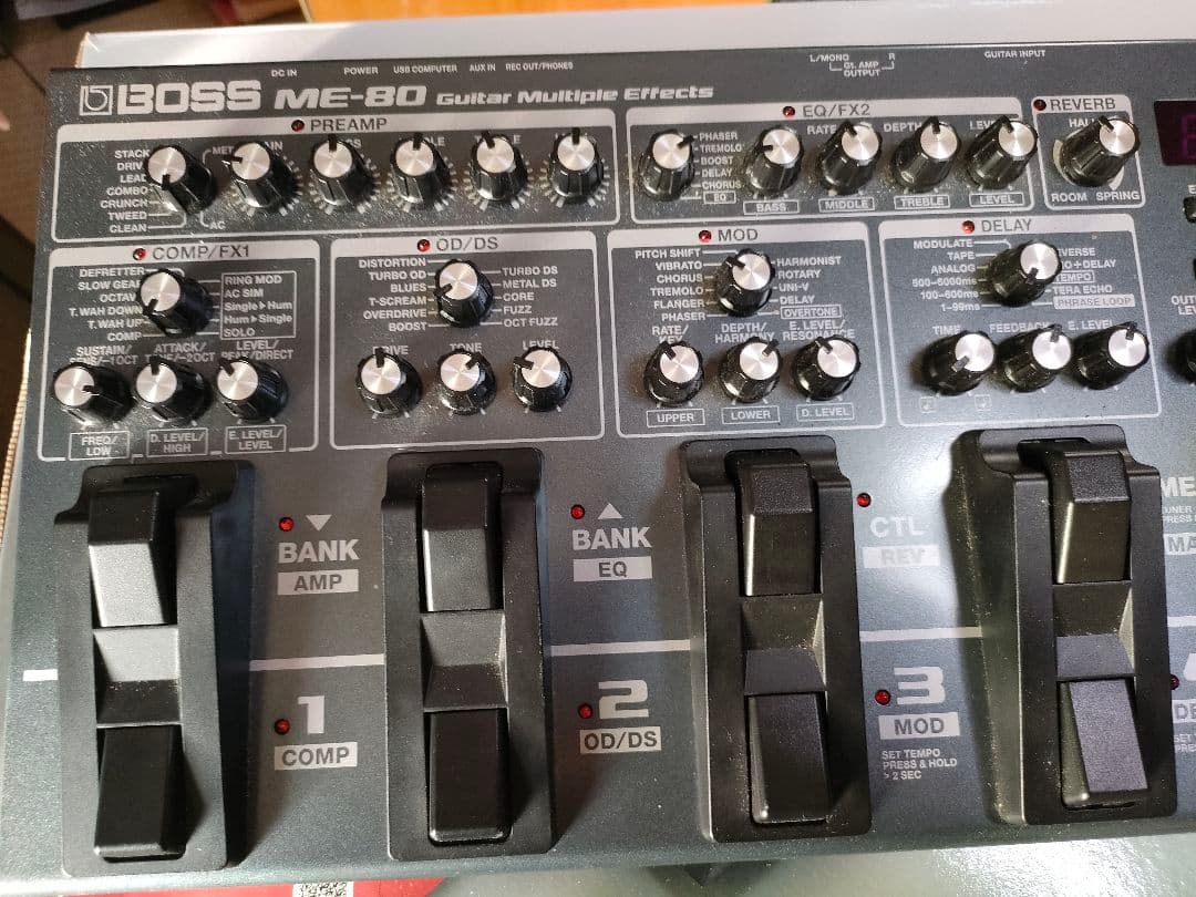 れ*つ様 BOSS ME-80 ギターエフェクター