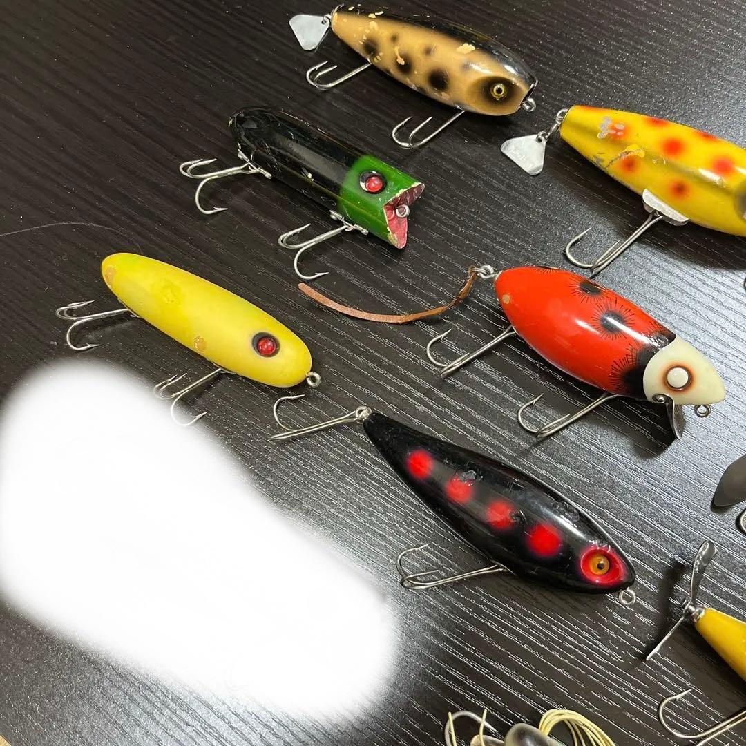バラ売り、まとめ売り可⭐︎レア物含むハンドメイドトップウォータールアーのセット
