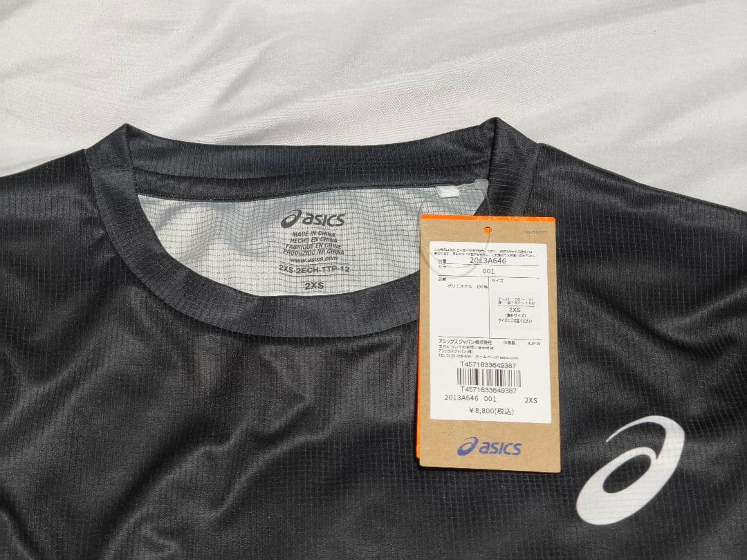 東京マラソン2026 asics シグネチャーTシャツ 海外サイズ2XS