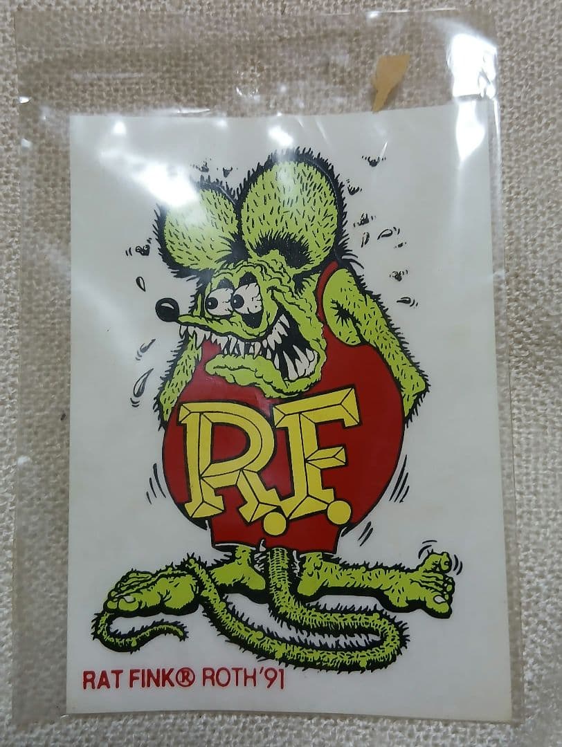 ラットフィンク RAT FINK 　フィギュア　ステッカー