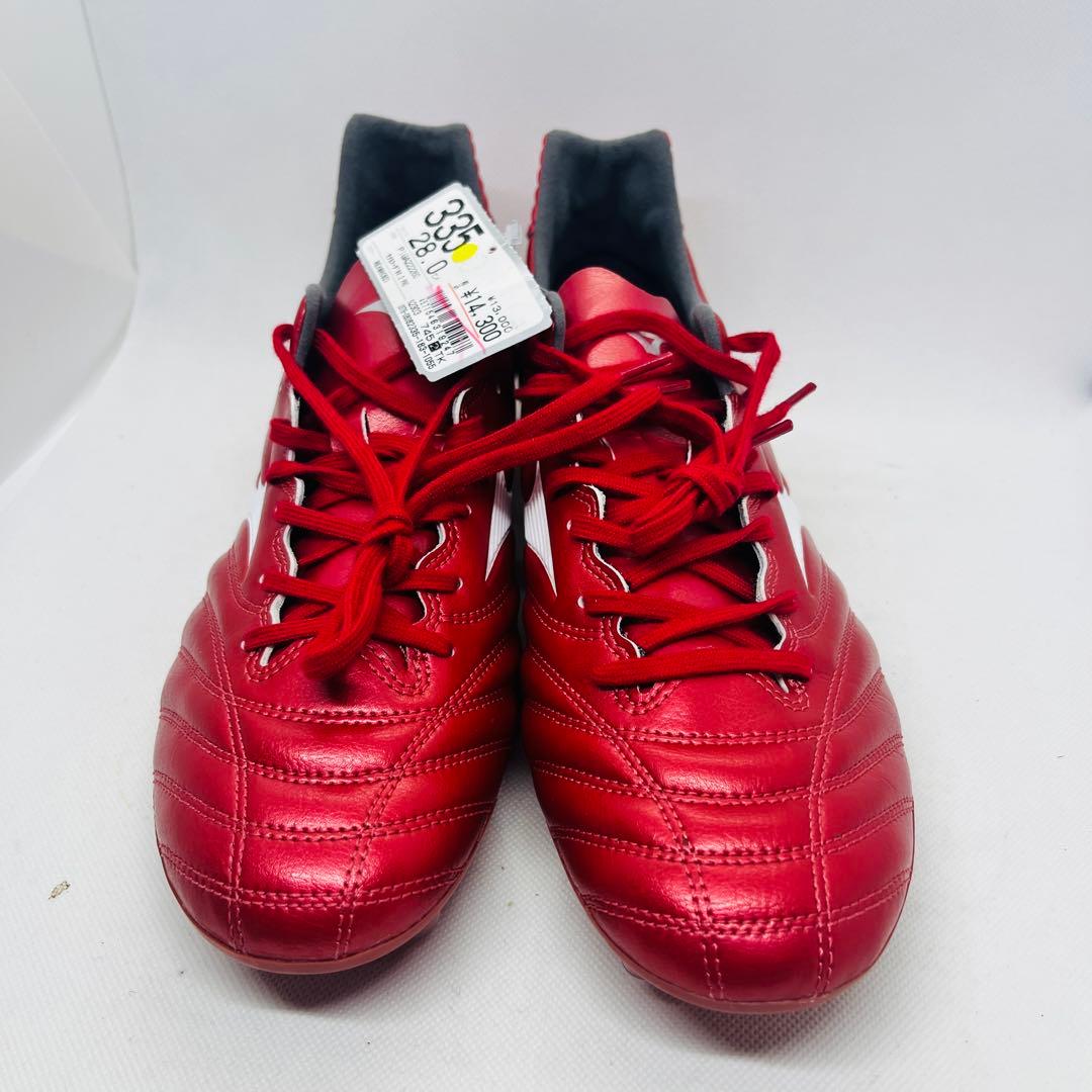 未使用　MIZUNOモナルシーダネオ2プロサッカースパイク　28cm赤