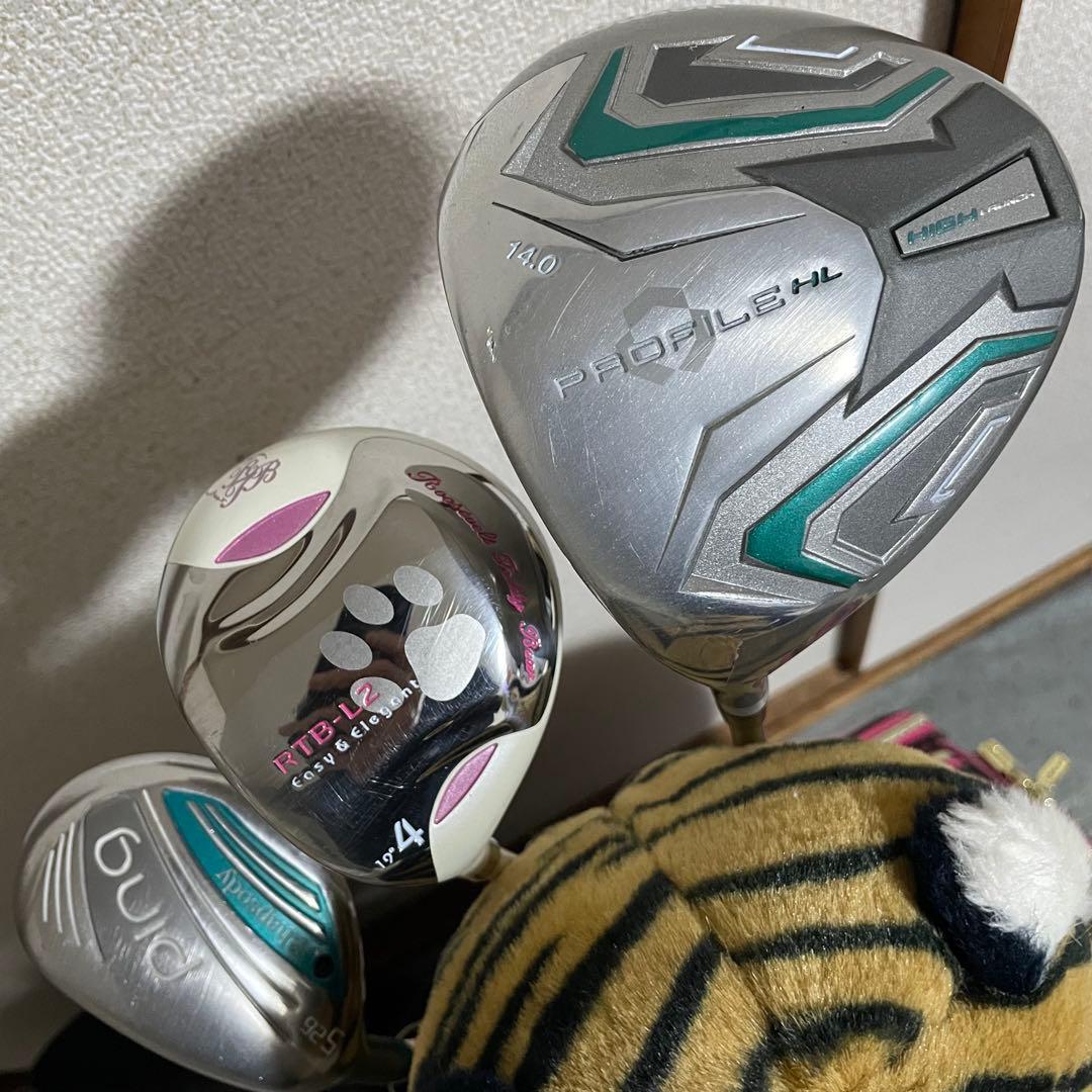 入手困難！超希少！レディースレフティゴルフセット！初心者でも打ちやすい！美品！