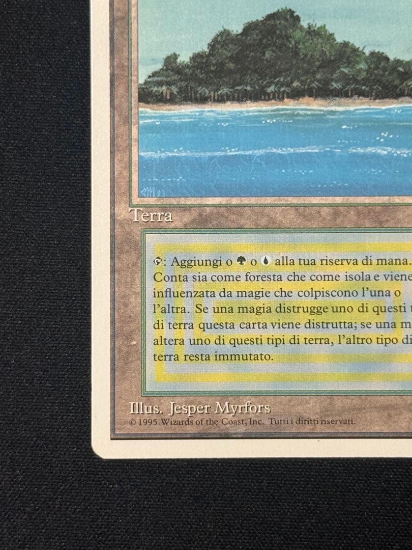 MTG tropical  イタリア語　白枠　1枚