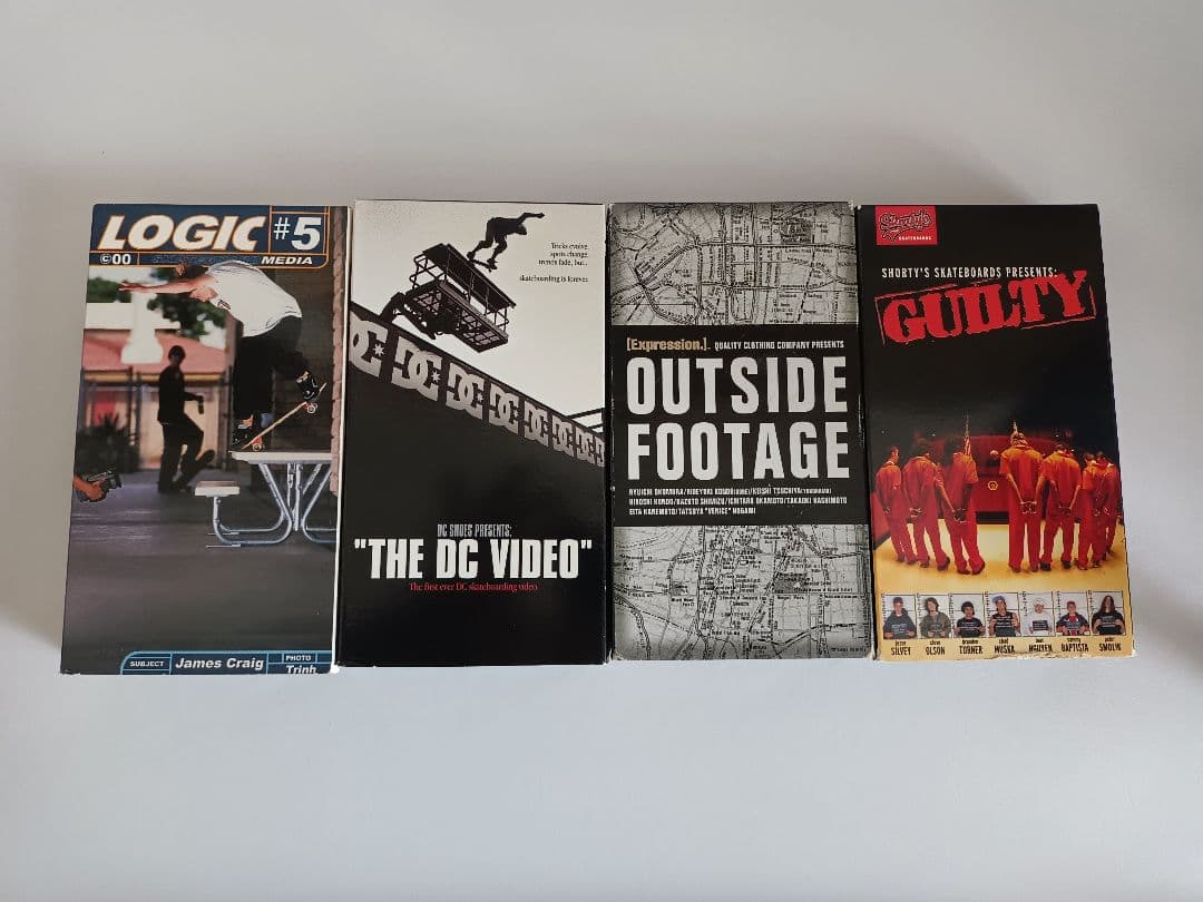 スケートボード ビデオ12本セット　VHS