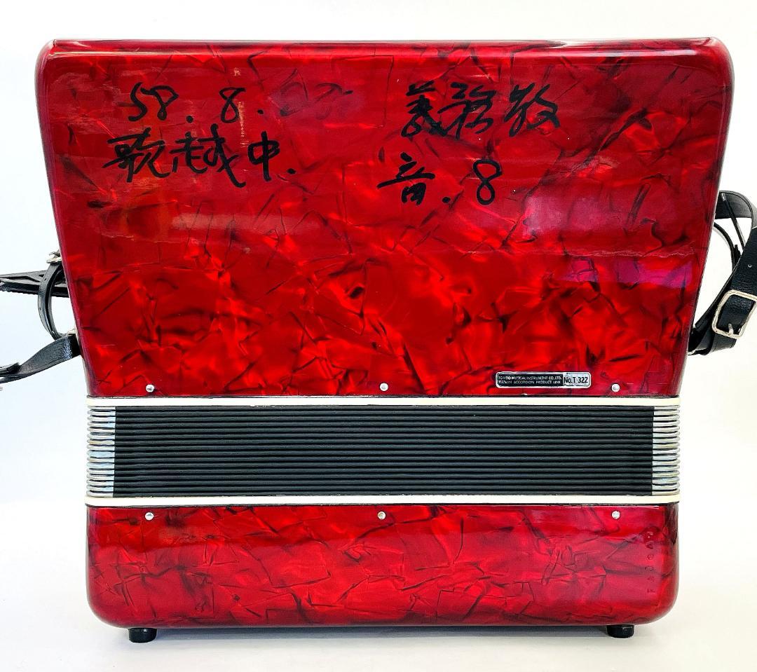 【職人検品・動作品】TOMBO アコーディオン T-322 　R8SD345