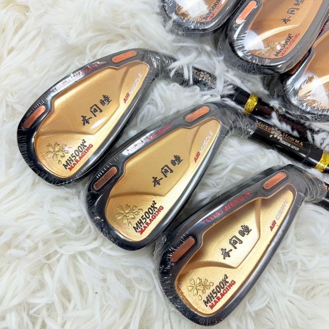 ムツミ ホンマ MH500X2 メンズ アイアンセット HONMA 新品