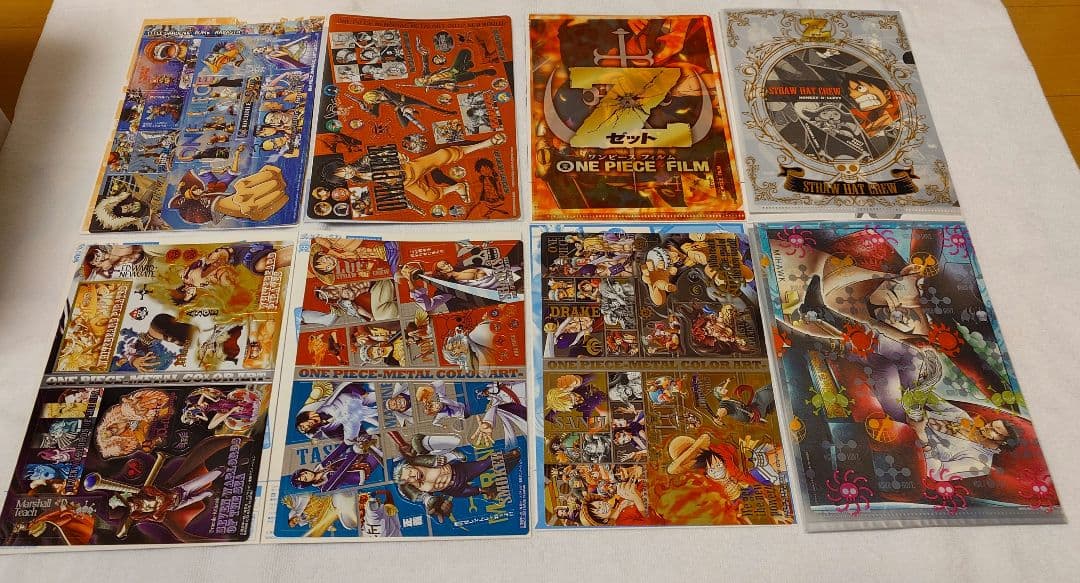 ワンピース　ジャンボカードダス　ファイル　カード　シール
