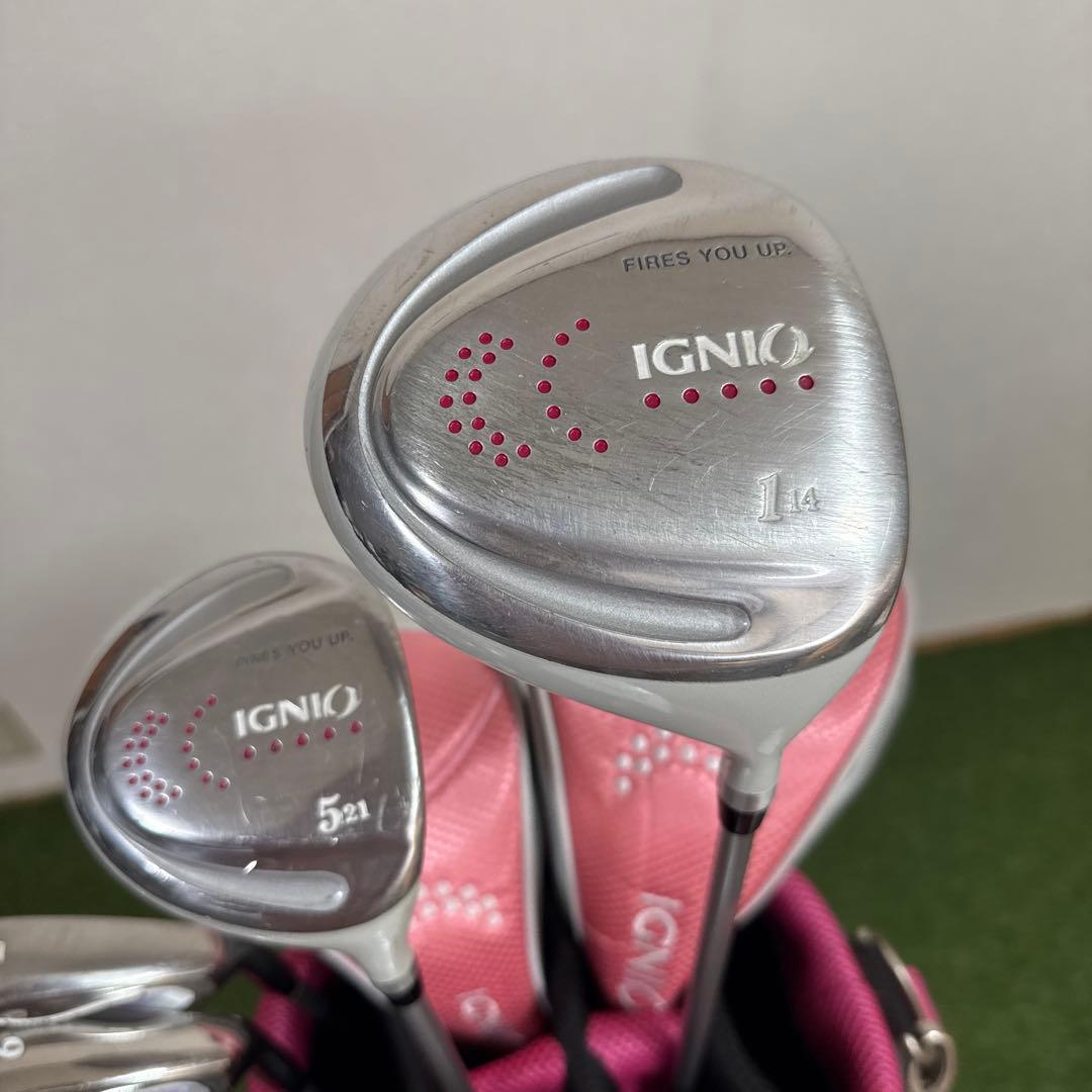 IGNIO Callaway レディースゴルフクラブセット 7本