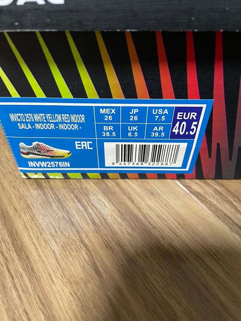 【26cm】Joma インヴィクト フットサルシューズ