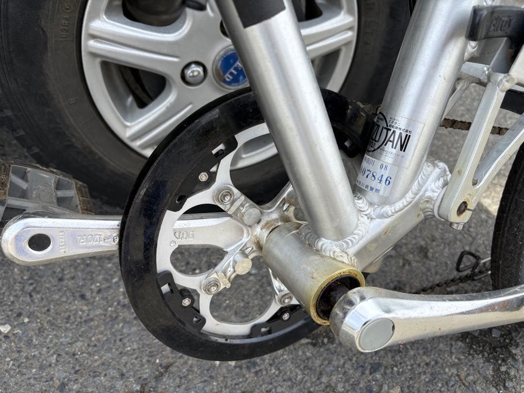 VELO BD-1 折りたたみ自転車 シルバー