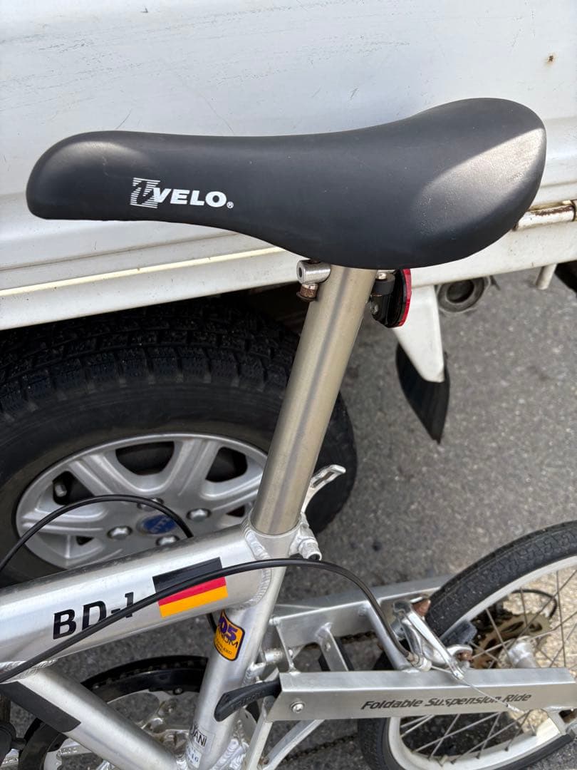 VELO BD-1 折りたたみ自転車 シルバー