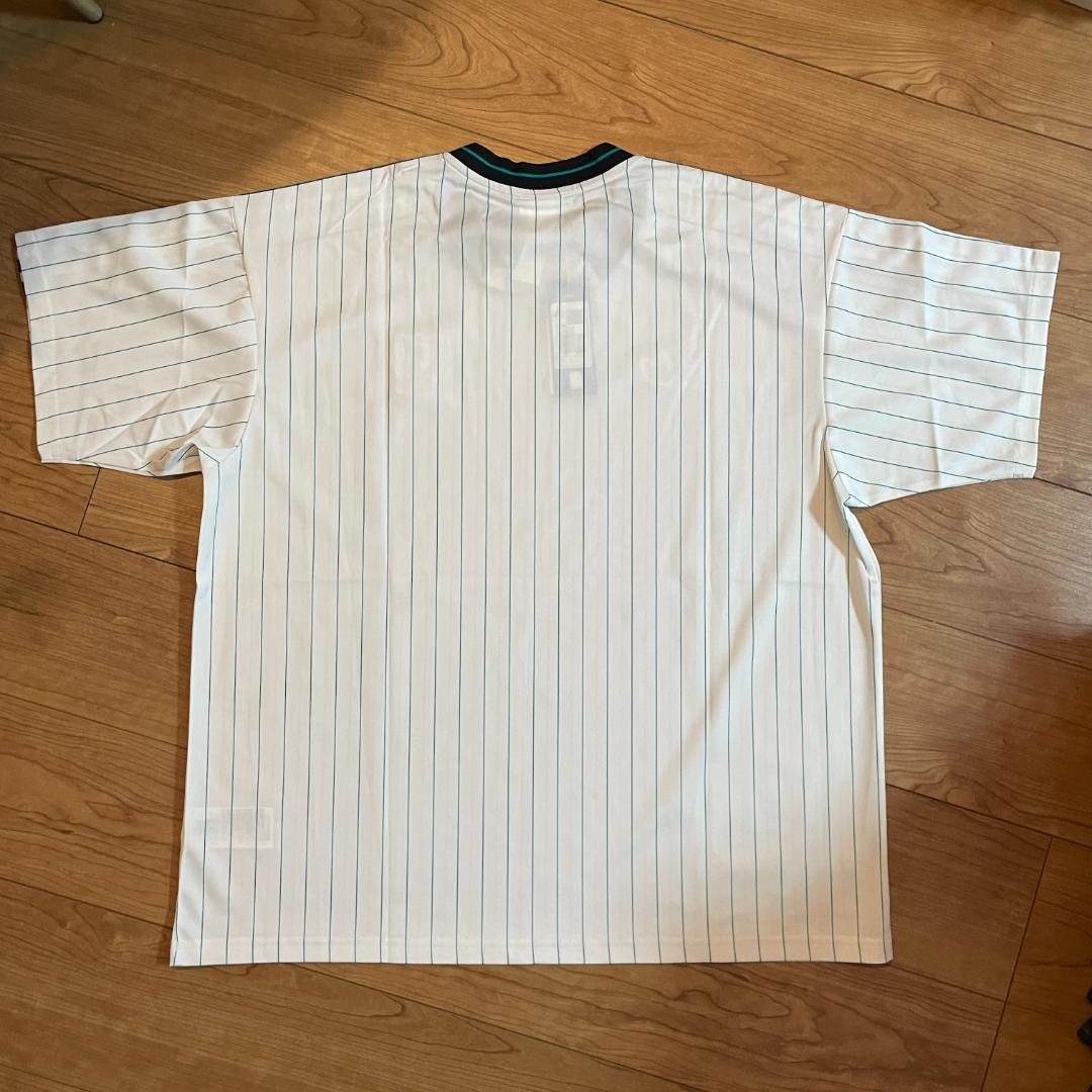 新品　2XL　リバプールFC テラスアイコン ジャージ　ホワイト　ストライプ
