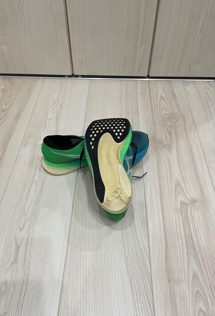 ASICS SPEED SKY+ 27.5cm（青/緑）　箱無し