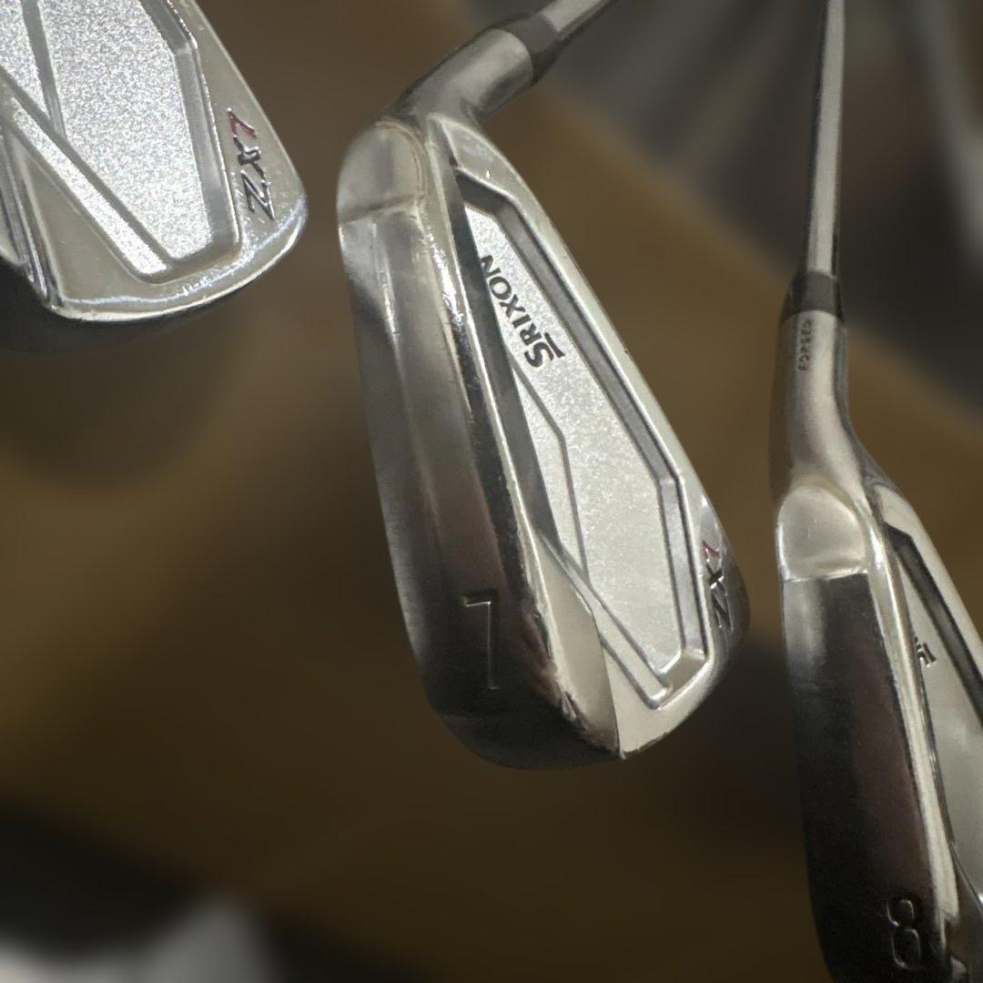 美品(かなり状態良い)Srixon ZX7 アイアンセット 6本セット