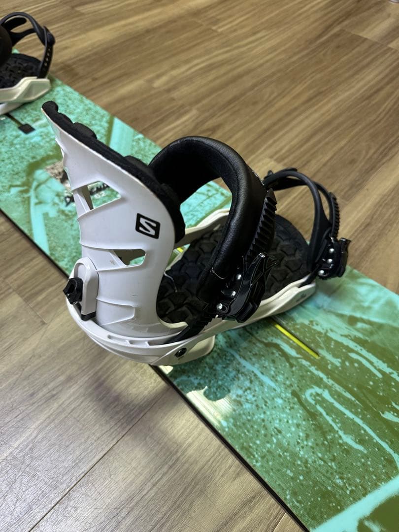 スノーボード Burton 152cm ビンディングSalomon size M