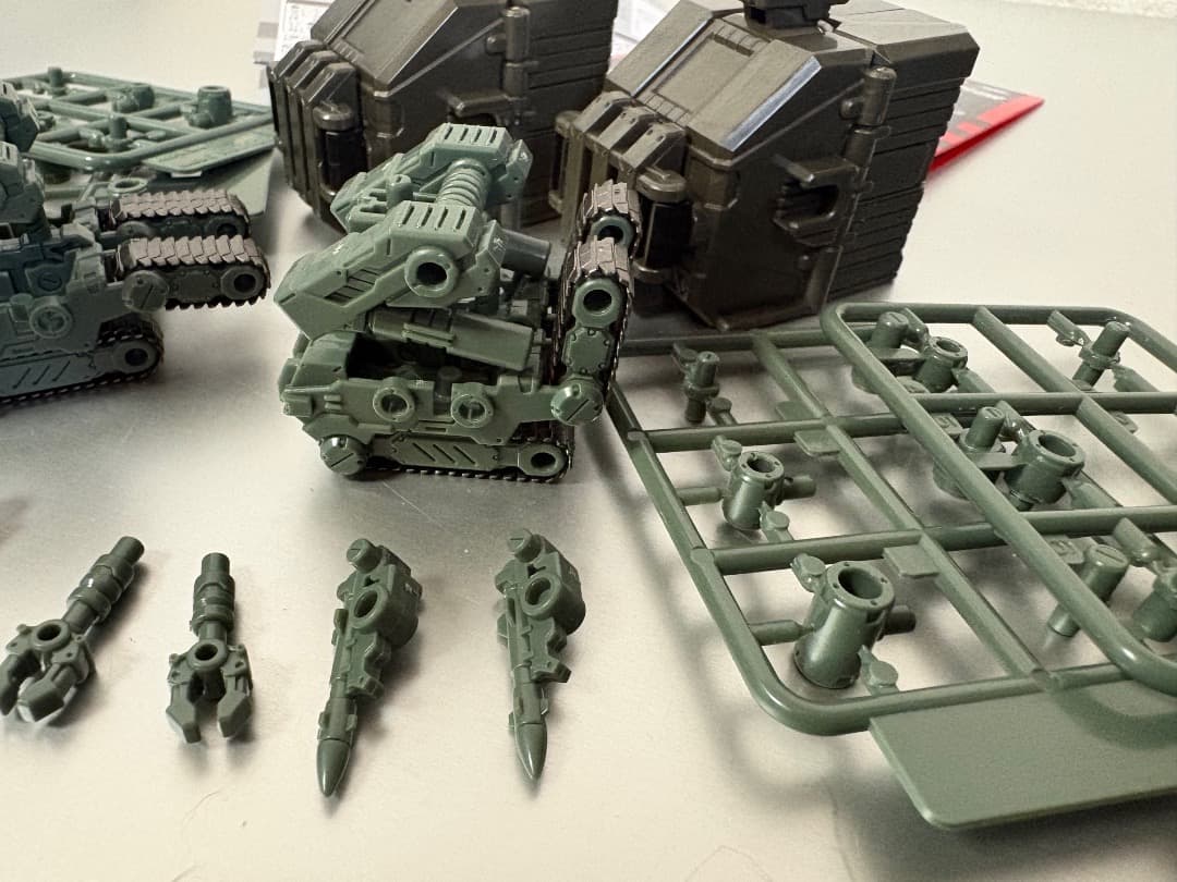 ダイアクロン　パワードシステム　宇宙海兵隊兵装セット　ダートローダー　2セット