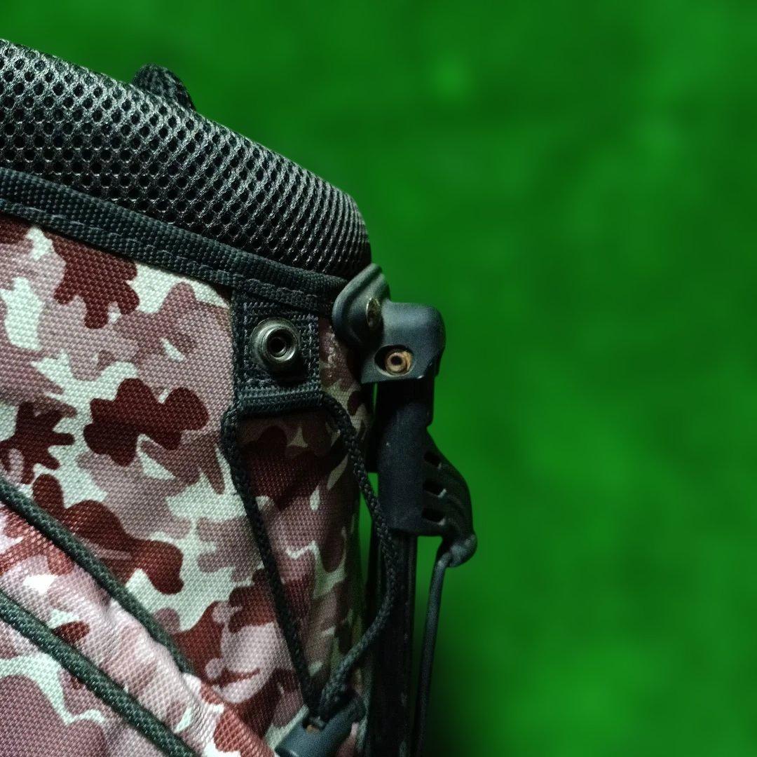 Callaway 迷彩キャディバッグ スタンド式 ※バック、フード色褪せあり