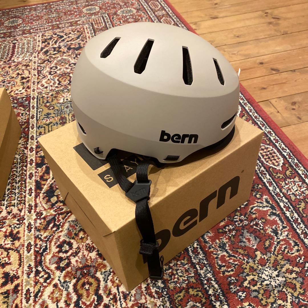 bern Macon 2.0 ヘルメット Mサイズ グレー