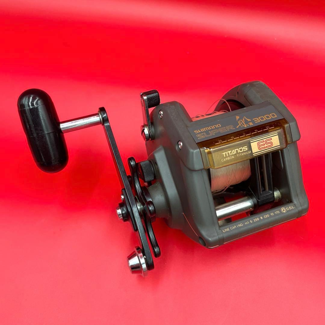 チタノス　スーパー船ES シマノ　SHIMANO SUPER 船3000 リール