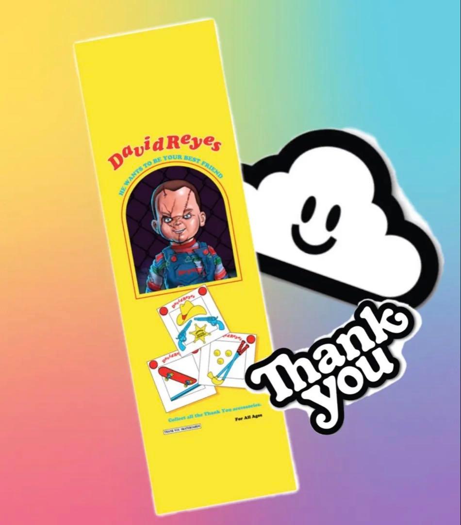 thankyou skateboard スケボー　デッキ　未使用　スケートボード