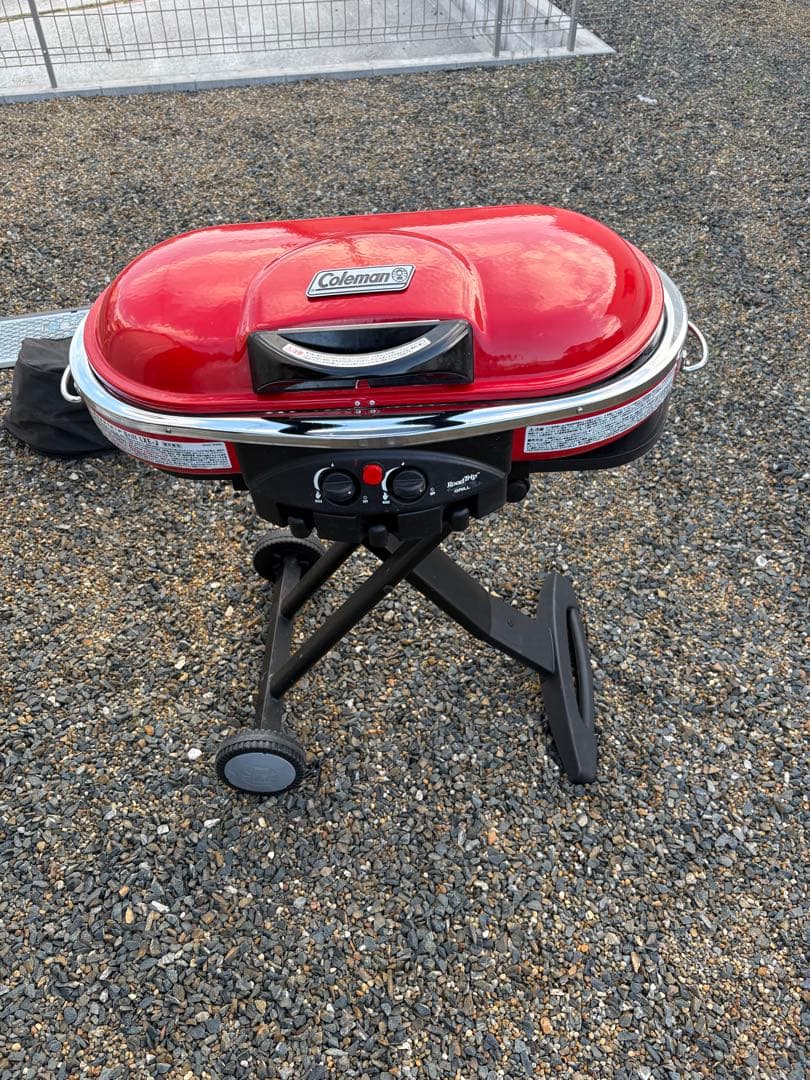 Coleman レッド 2バーナーバーベキューコンロ
