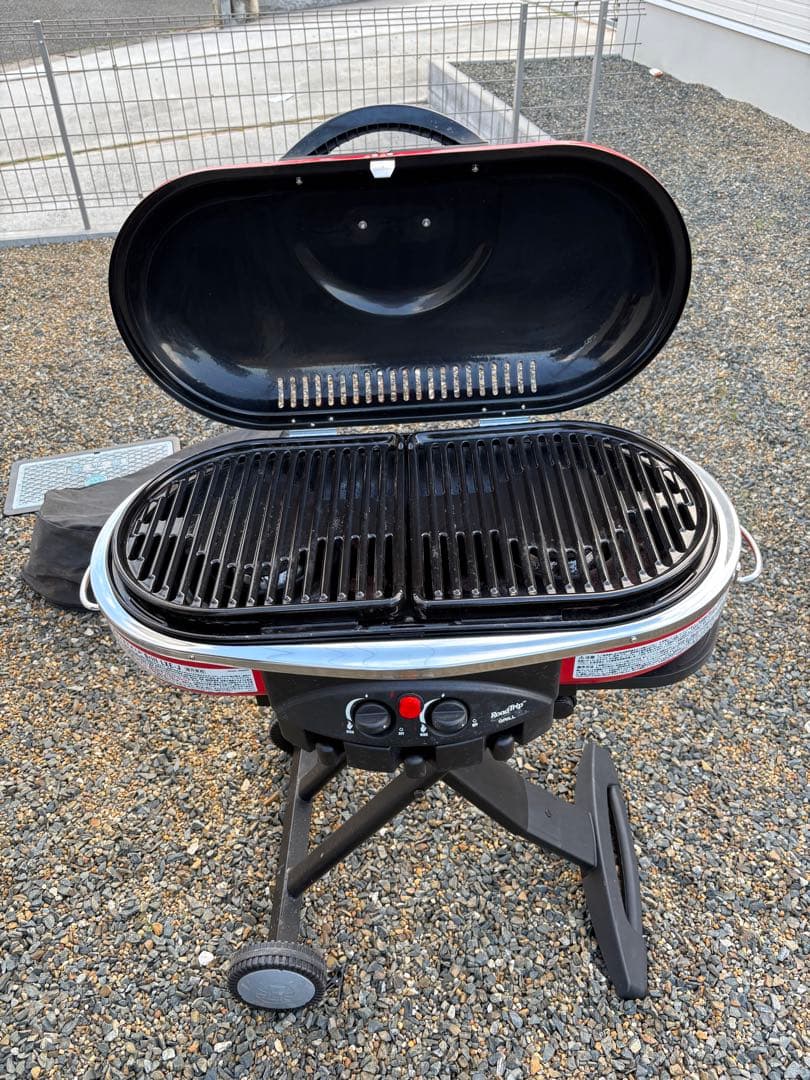 Coleman レッド 2バーナーバーベキューコンロ