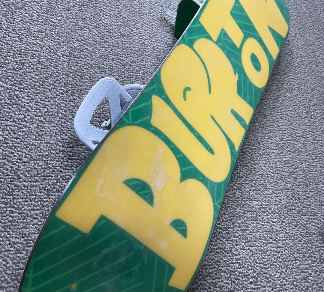 キッズ用スノーボード板&ビンディングセット (Burton)