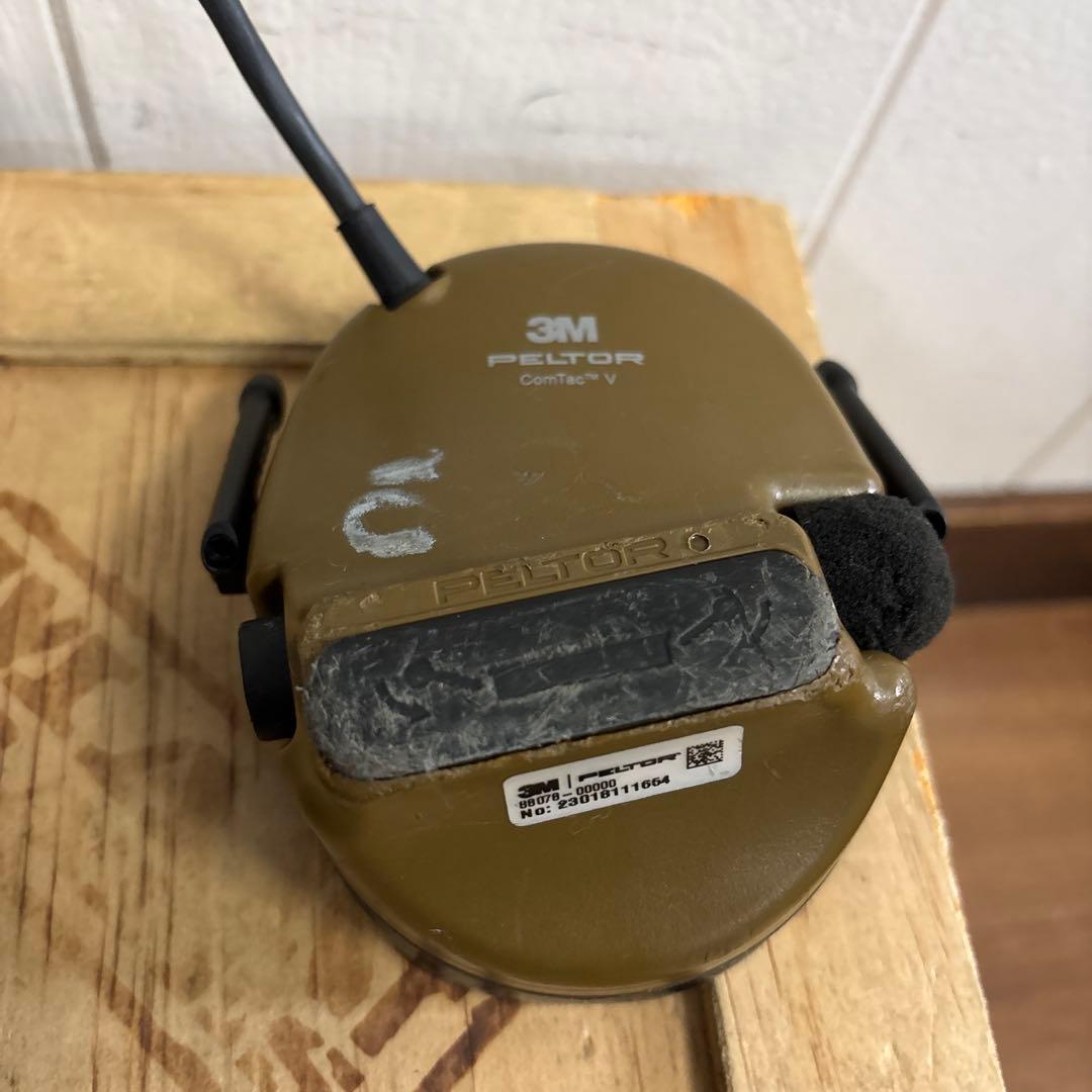 あ*し様 米軍　実物　3M PELTOR COMTAC V ヘッドセット　動作未