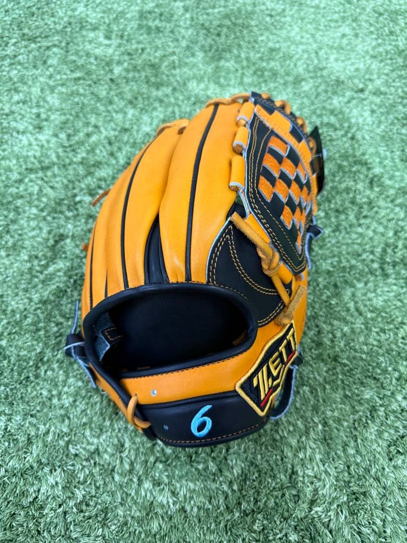✨源田モデル✨No.6 鈴木氏刻印あり ZETT プロステイタス 軟式内野手用