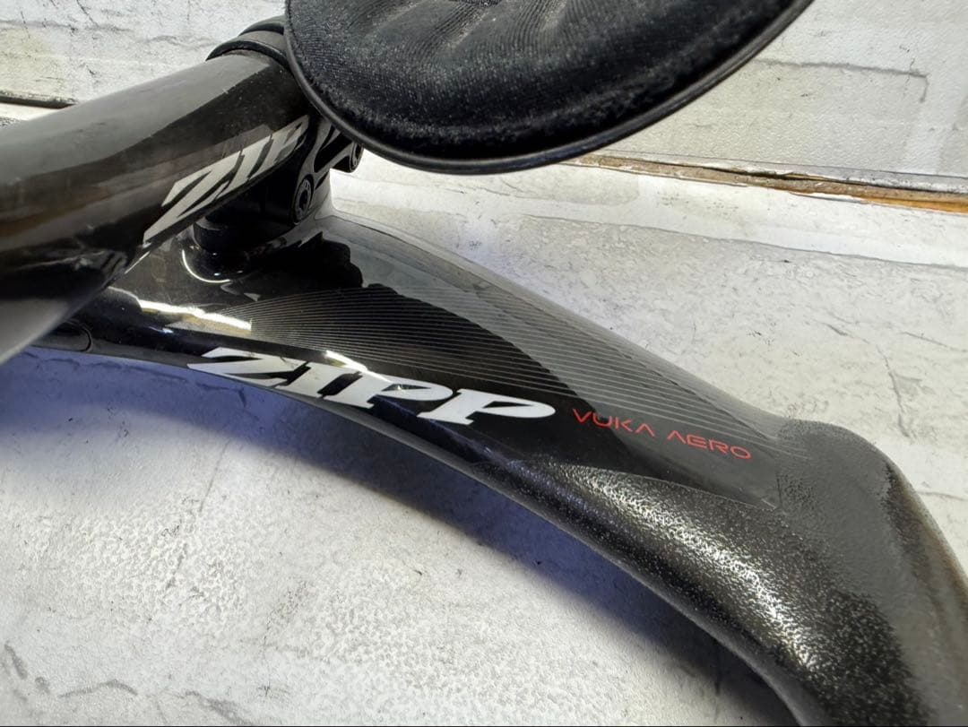 ZIPP VUKA AERO TTバイク　フルカーボンハンドルセット