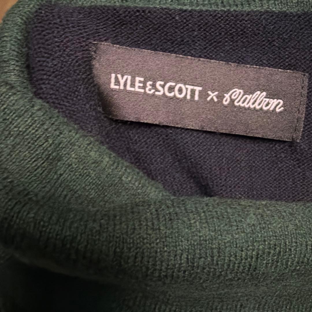 タートルネックセーター　マルボン　malbon Lyle&Scott