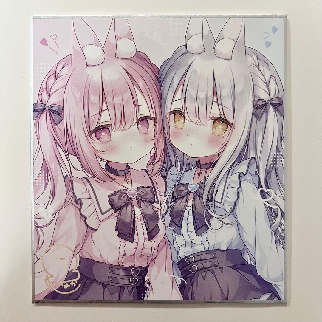 地雷系 メルリリちゃん アクスタ＋色紙セット おもちもなか先生 ♡