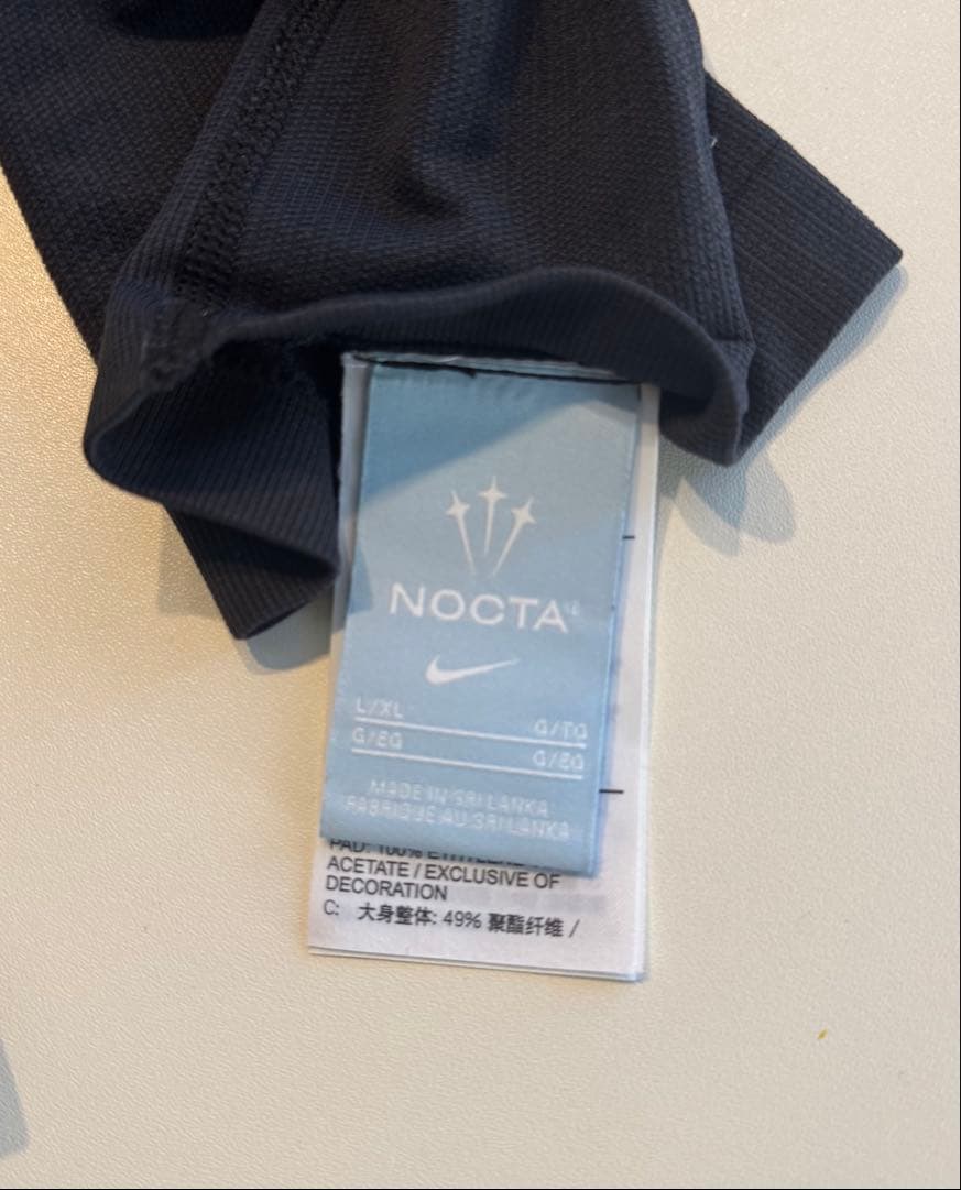 Nike NOCTA アームカバー プロテクター付き ブラック
