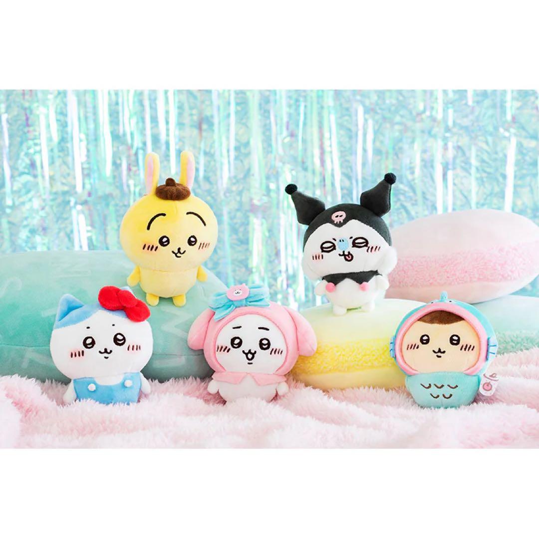 【おまけつき】ちいかわ サンリオキャラクターズ ぷちミニマスコット 7種セット