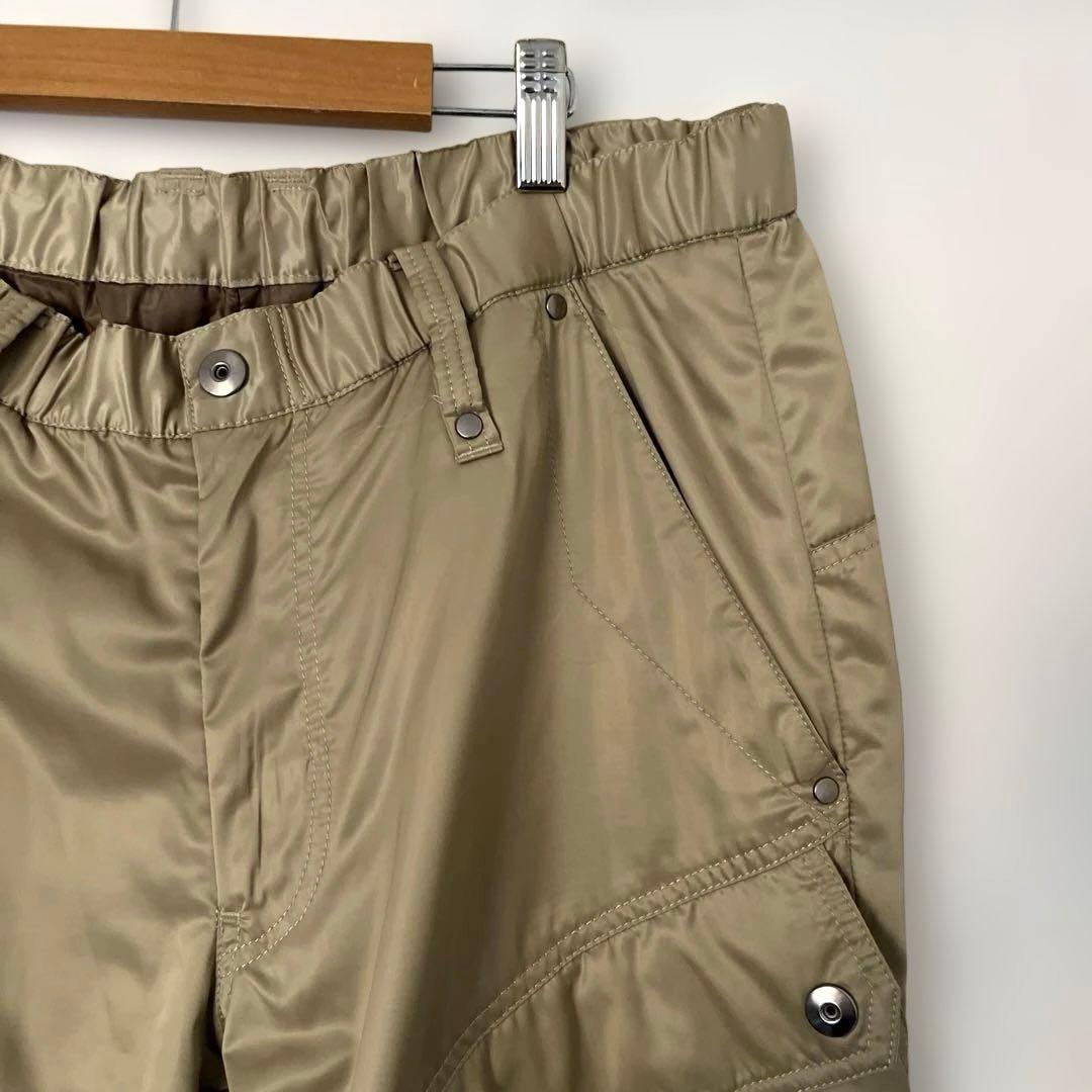 【美品】パーリーゲイツ 中綿パンツ 裾ドローコード 複数ポケット メンズ 6