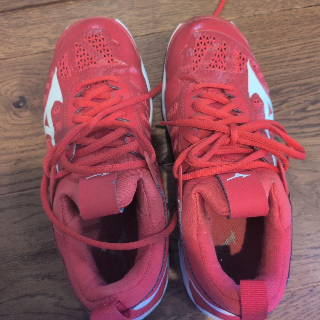 Mizuno WAVE MOMENTUM バレーボールシューズ レッド