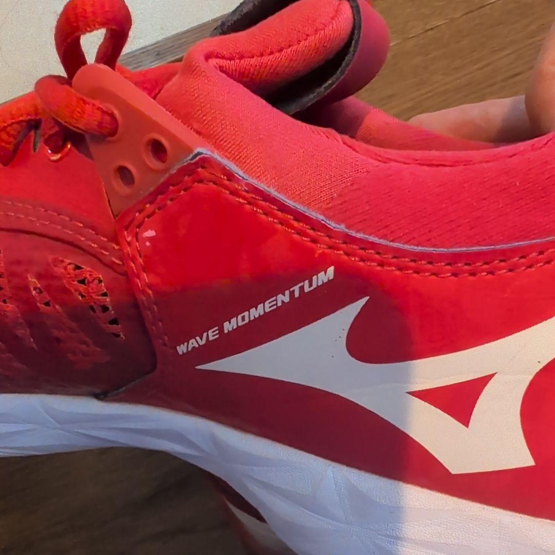 Mizuno WAVE MOMENTUM バレーボールシューズ レッド