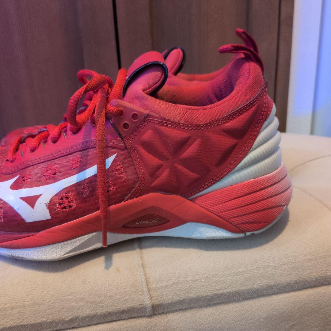 Mizuno WAVE MOMENTUM バレーボールシューズ レッド