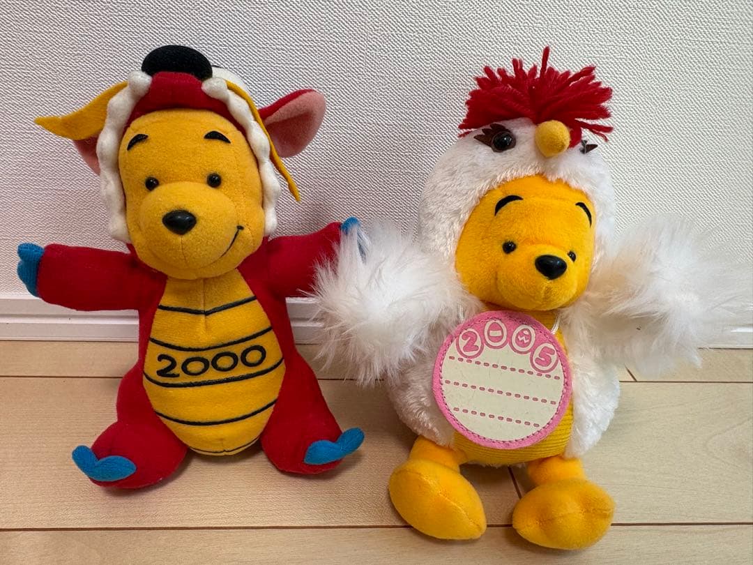 ディズニーストア　干支　プーさん　ぬいぐるみ
