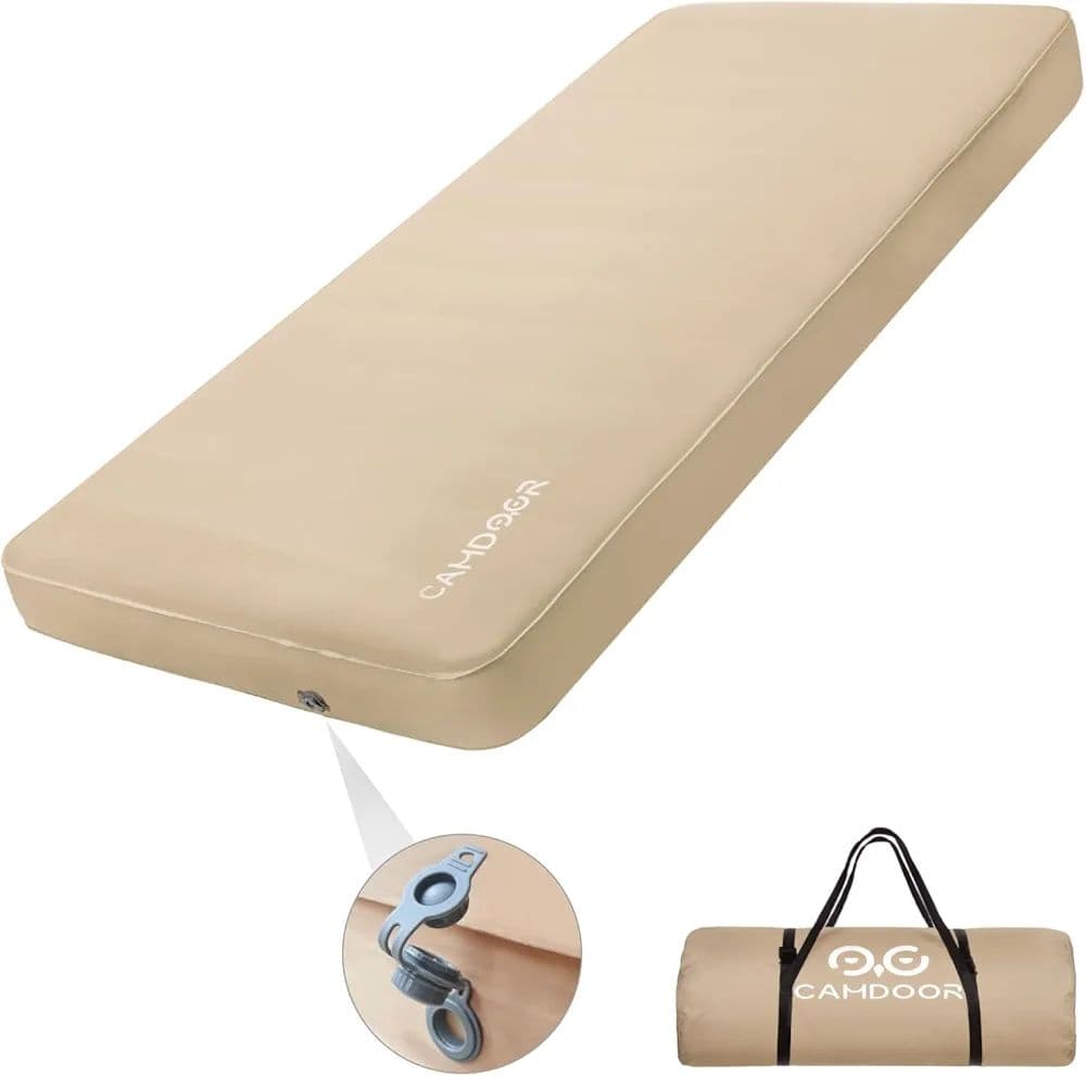 【期間限定価格】CAMDOOR インフレーターマットDX シングル 極厚10cm